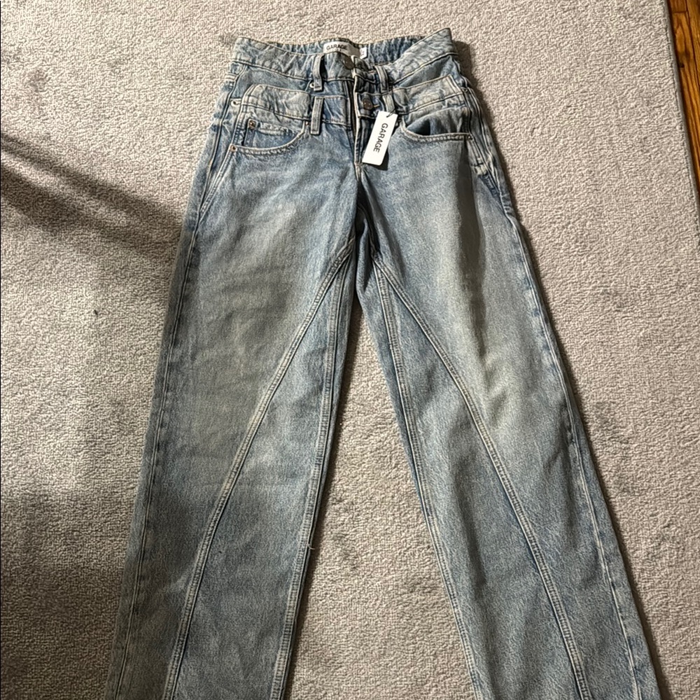 Trendy Blue Denim Jeans